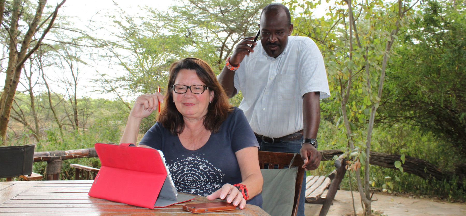 Safari in Kenia - Ihre Gastgeber Gerda und Peter