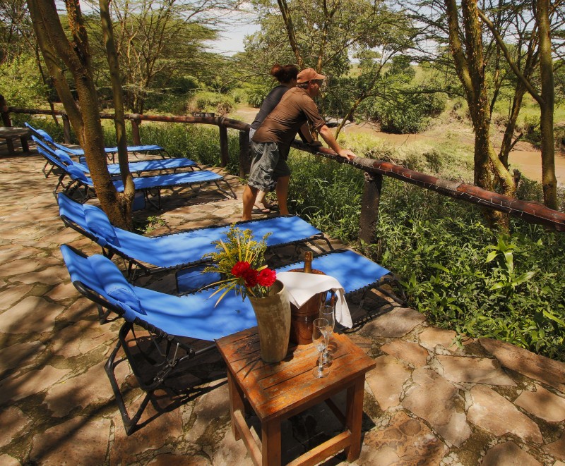Entspannung im Aruba Mara Camp in der Masai Mara